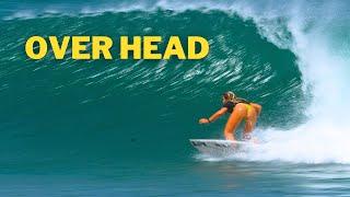 Mastering the OCEAN: Perfect Waves Over Head in Pererenan Beach