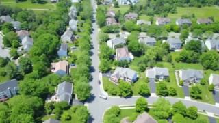 Centreville Virginia VA 20120  neighborhood Drone view