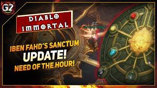 Sanctum - UPDATE | Open Weekend Chests With GOLD | Feedback | Diablo Immortal