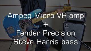 Ampeg Micro VR + Fender Precision Steve Harris