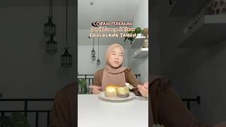 COBAIN MAKANAN YANG DIKIRIM TEMEN & KELUARGA EDISI ULANG TAHUN