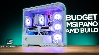 This Whiteout AMD Budget Gaming PC Build!