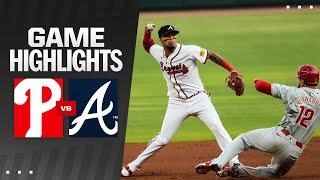 Phillies vs. Braves Game Highlights (8/22/24) | MLB Highlights