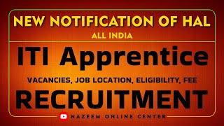 HAL recruitment 2024 | hal recruitment notification | apply online