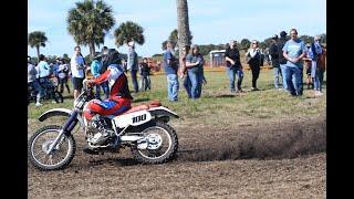 Through the pack on the XR600R #XR600R