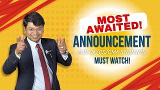 CA/CS/CMA Students Must Watch!  If your Exams in May 2025, June 2025, November 2025, and beyond! 