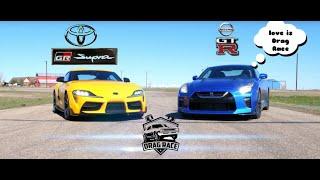 Nissan GTR vs Toyota Supra 