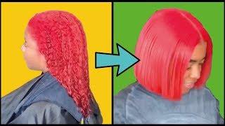 Dope TWA, Puff Life, Cut & Color Blunt Bob -  Hairstyle Compilation For Black Hair