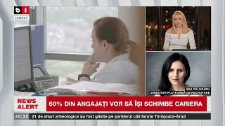 60% DIN ANGAJAȚI  VOR SĂ ȘI SCHIMBE CARIERA. Știri B1TV_12 NOV. 2024