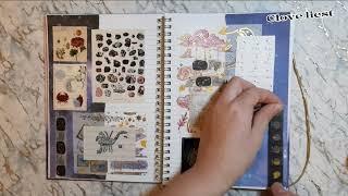 Journal ASMR Sternzeichen|| Clove liest|| #asmr #journal #journaling #zodiacsigns #scorpio #cancer