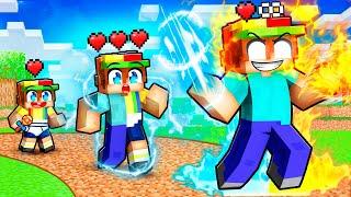 Becoming a Protective ELEMENTAL HEROBRINE in Minecraft!