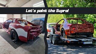 Let's paint the Supra! - F&F, NFS UG2 and 00' inspired Supra - EP4 -  [ENG SUB]