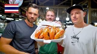 Eating At The Biggest Seafood Market in Bangkok Thailand with @keisone