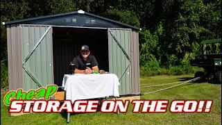 Less than $500 Storage on Amazon - AECOJOY 8x10 Storage Shed