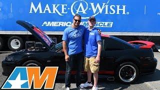 Make-A-Wish Mustang Overhaul - Justin D & Steve Voudouris of AmericanMuscle.com