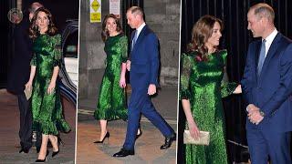 Princess Catherine 'Stole The Limelight' In A Falconetti Gown At The Embassy Of Ireland