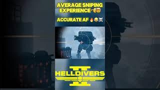 Helldivers 2: Average SNIPING Experience in Helldivers 2 | Animation by @EPG-6