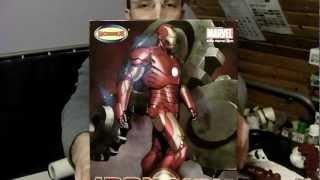 Marvel Ironman video 1 Iron Man Moebius plastic model kit review and build