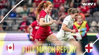 WINNER TAKES ALL as world's best COLLIDE! | Canada v England | Full Match Replay | WXV 1 2024