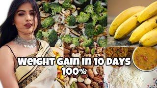 MY LUNCH ROUTINE FOR WEIGHT GAIN  | How to Gain Weight | Weight Gain Diet Plan ft. Healthvit