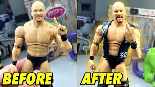 WWE FIG HACK! HOW TO MAKE CUSTOM HANDS FOR WWE FIGURES!