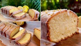 Lemon Loaf Cake | Super Moist & Velvety |Easy Homemade Lemon Cake Recipe!