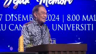 Ucapan Anwar Ibrahim di Majlis Makan Malam Alumni Universiti Malaya (17.12.24)