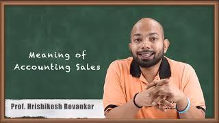 Meaning of Accounting Sales - Consignment - CA CPT Accounts