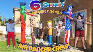 6 Goodeny's Inflatable Tube Man Air Dancer Crew: The Heart Stopping Acts!