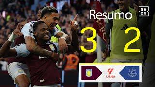 Resumo | Aston Villa 3-2 Everton | Premier League 24/25