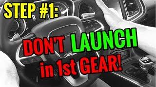 HOW TO SHIFT PERFECTLY with PADDLE SHIFTERS!