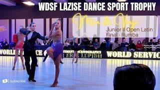 WDSF Lazise - Dance Sport Trophy - Junior II Open Latin - Final Rumba