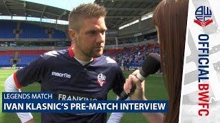 LEGENDS MATCH | Ivan Klasnic's pre-match interview