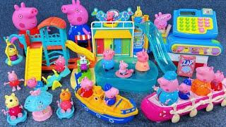 11 Minutes Satisfying with Unboxing Cute Peppa Pig Swimming Pool Toys Collection ASMR | Review Toys