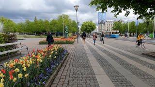 VIRTUAL WALK IN GOTHENBURG, SWEDEN: AREA AROUND CENTRAL TRAIN STATION