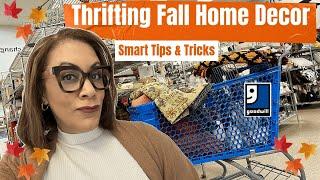 Come Thrift Fall Home Decor | How to Thrift Fall Decor Like a Pro | Big Fall Home Decor Haul