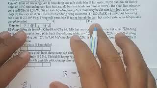 GIẢI 100 CÂU TRẮC NGHIỆM VẬT LÍ 12 ÔN TỐT NGHIỆP 2025 - PHẦN CUỐI