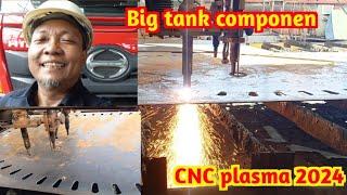 Teknik ini tidak diajarkan di sekolah, CNC plasma, big tank componet@Utomoteknik