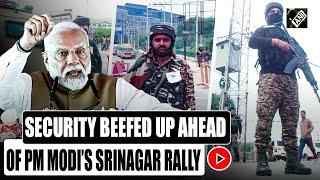 J&K Assembly elections: PM Modi to hold rally in Srinagar under tight security cover