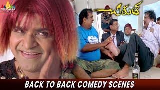 Chirutha Movie Back to Back Comedy Scenes | Ram Charan, Puri Jagannadh | Telugu Movie Scenes