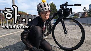 Why I got angry while cycling alone l South Korea l Ori cycling l