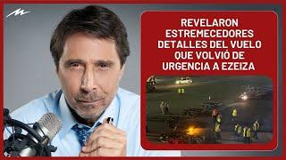 Revelaron detalles del vuelo que volvió de urgencia a Ezeiza tras escuchar ruidos en la bodega