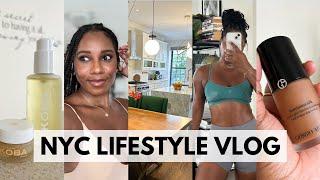 NYC LIFESTYLE VLOG! House Hunting in Brooklyn, My Exercise + Easy Makeup Routine & Walmart Haul ︎