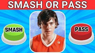 Smash or Pass: 100 Male TV & Movie Characters | Celebrity Quiz Game