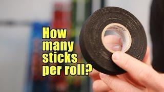 How many tape jobs can you get from a single roll?