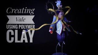 Creating Vale( Possible Collector Skin) Using Polymer Clay | Mobile Legends Bang Bang