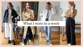 A week of handmade Autumn outfits | Mixing with ready to wear | Sewing