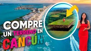 Descubre el MEJOR terreno para invertir en Cancún 2024. Zienna Cancun