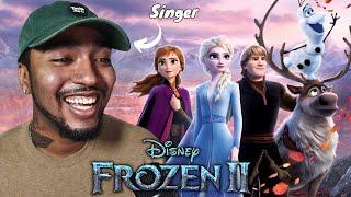 Disney's *FROZEN 2* Singer's First Time Watching | Movie Reaction