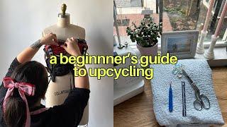 how to ACTUALLY start upcycling your own clothes in 2025